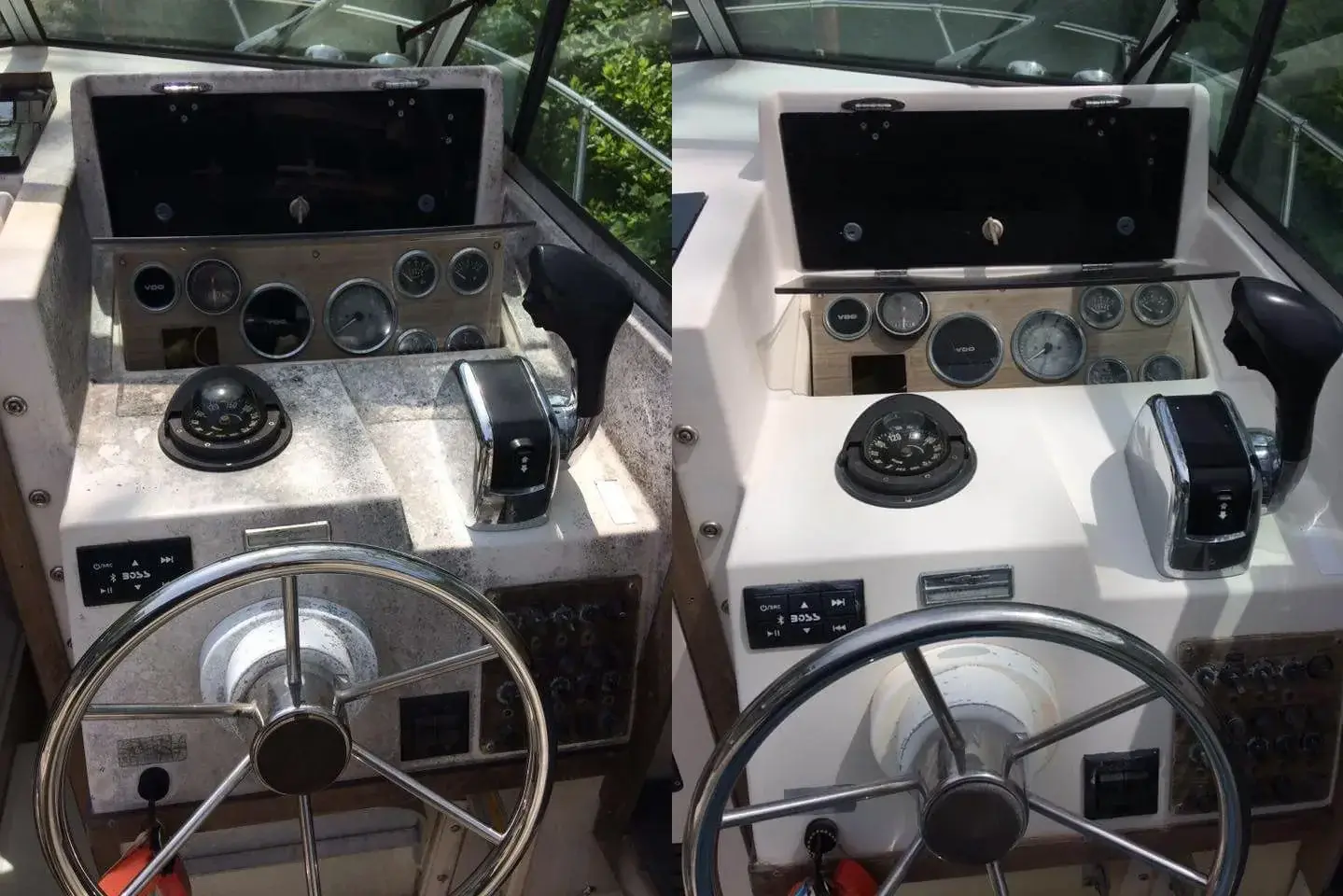 Detailed car exterior on Martha's Vineyard