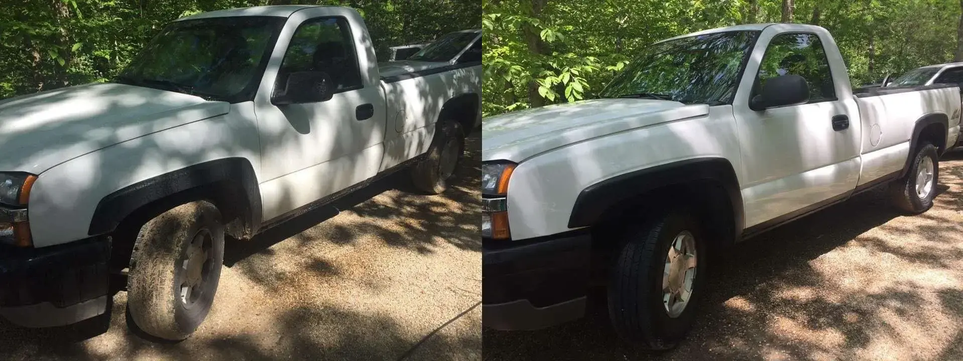 Clean wheels and coated tires